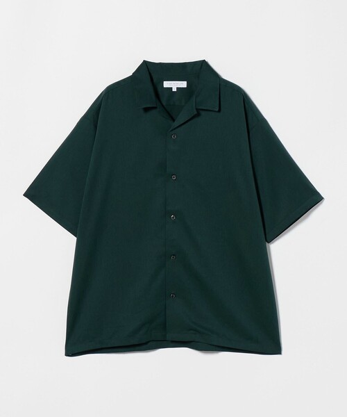 A DAY IN THE LIFE UNITED ARROWS(アデイインザライフユナイテッドアローズ)の「クールファイバー ツイル オープンカラーシャツ-吸水速乾-<A DAY IN THE LIFE>(シャツ/ブラウス・メンズ・コバルトブルー/ダークグリーン/ブラック/ネイビー・M/L/S/XL)」の10枚目の写真