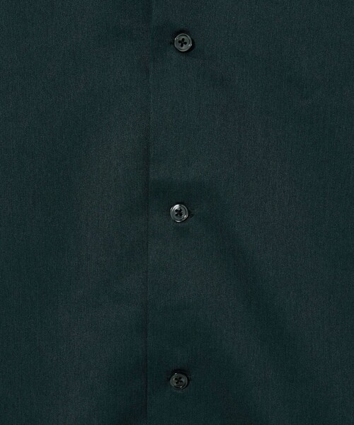A DAY IN THE LIFE UNITED ARROWS(アデイインザライフユナイテッドアローズ)の「クールファイバー ツイル オープンカラーシャツ-吸水速乾-<A DAY IN THE LIFE>(シャツ/ブラウス・メンズ・コバルトブルー/ダークグリーン/ブラック/ネイビー・M/L/S/XL)」の13枚目の写真