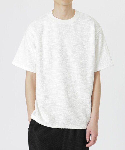 LOVELESS(ラブレス)の「ブークレTシャツ(Tシャツ/カットソー・メンズ・オフホワイト/グレー/ブラック/ライトベージュ/ライトグレー・M/L)」の13枚目の写真