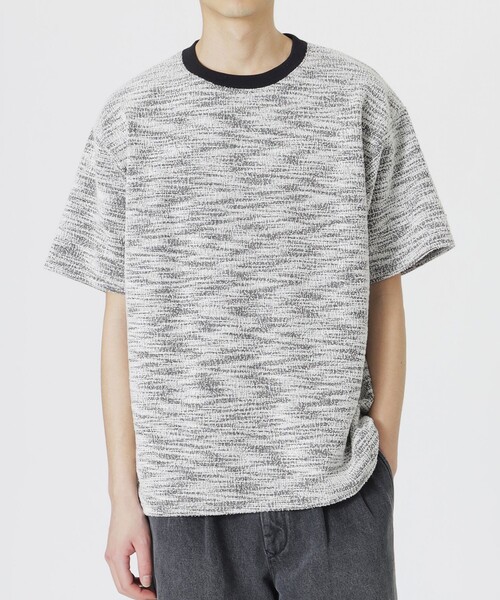 LOVELESS(ラブレス)の「ブークレTシャツ(Tシャツ/カットソー・メンズ・オフホワイト/グレー/ブラック/ライトベージュ/ライトグレー・M/L)」の15枚目の写真