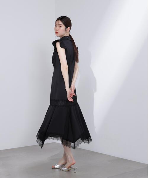 PROPORTION BODY DRESSING(プロポーションボディドレッシング)の「<L>レーストリムシャツワンピース / 1216140417(ワンピース・レディース・ブラック/ピンク・MEDIUM/P/S/SMALL)」の4枚目の写真