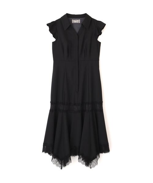 PROPORTION BODY DRESSING(プロポーションボディドレッシング)の「<L>レーストリムシャツワンピース / 1216140417(ワンピース・レディース・ブラック/ピンク・MEDIUM/P/S/SMALL)」の8枚目の写真