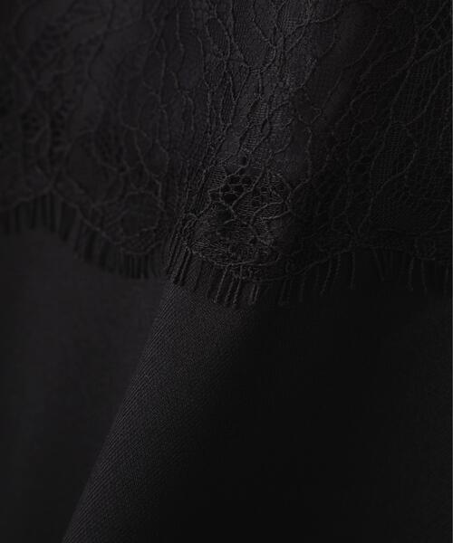 PROPORTION BODY DRESSING(プロポーションボディドレッシング)の「<L>レーストリムシャツワンピース / 1216140417(ワンピース・レディース・ブラック/ピンク・MEDIUM/P/S/SMALL)」の9枚目の写真