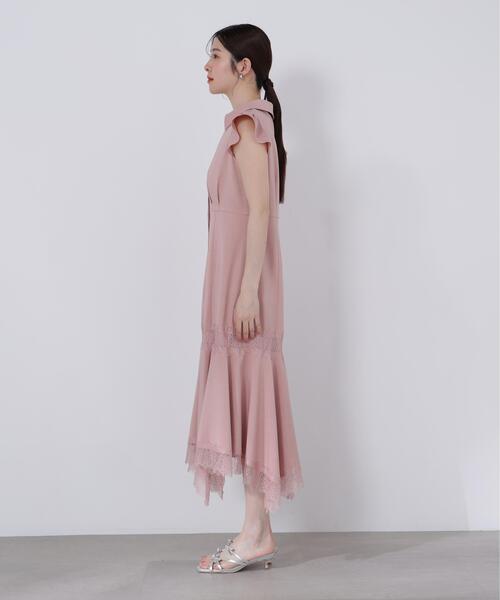 PROPORTION BODY DRESSING(プロポーションボディドレッシング)の「<L>レーストリムシャツワンピース / 1216140417(ワンピース・レディース・ブラック/ピンク・MEDIUM/P/S/SMALL)」の15枚目の写真
