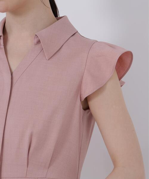 PROPORTION BODY DRESSING(プロポーションボディドレッシング)の「<L>レーストリムシャツワンピース / 1216140417(ワンピース・レディース・ブラック/ピンク・MEDIUM/P/S/SMALL)」の18枚目の写真