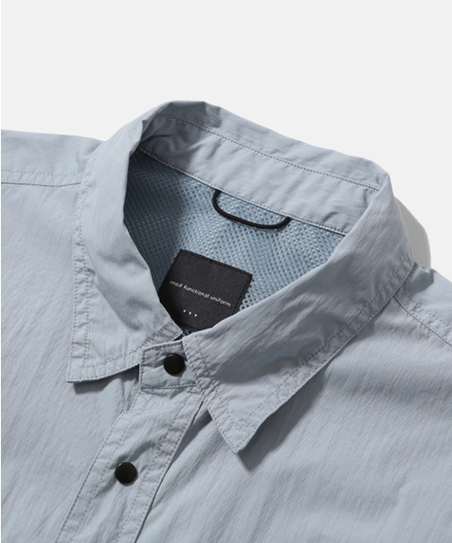 MOIF（モイフ）の「[SS26] UTILITY DEPOT H/S SHIRT / SKY BLUE（シャツ/ブラウス・メンズ・その他・1(S)/2(M)/3(L)）」の5枚目の写真