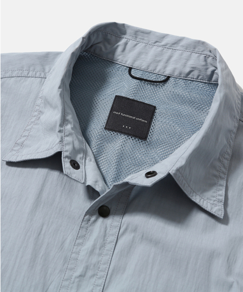 MOIF（モイフ）の「[SS26] UTILITY DEPOT H/S SHIRT / SKY BLUE（シャツ/ブラウス・メンズ・その他・1(S)/2(M)/3(L)）」の10枚目の写真