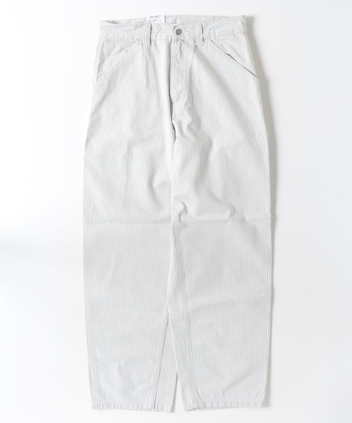 Carhartt WIP(カーハートダブリューアイピー)の「Carhartt WIP MERCER SINGLE KNEE PANT(カーハートワークインプログレス マーサーシングルニーパンツ)(デニムパンツ・メンズ・ホワイト系・X-SMALL/X-LARGE/LARGE/MEDIUM/SMALL)」の4枚目の写真