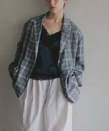 anuke（アンヌーク）の「Check Over Jacket 62610102（ブルゾン）」