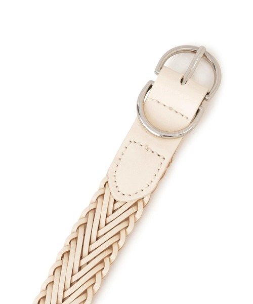 ROPE' PICNIC(ロペピクニック)の「22mmボンデッドレザーファイバーメッシュベルト(ベルト・レディース・ブラック/ブラウン/キナリ・FREE)」の10枚目の写真