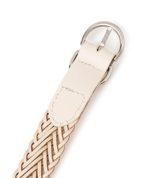 ROPE' PICNIC(ロペピクニック)の「22mmボンデッドレザーファイバーメッシュベルト(ベルト・レディース・ブラック/ブラウン/キナリ・FREE)」の11枚目の写真