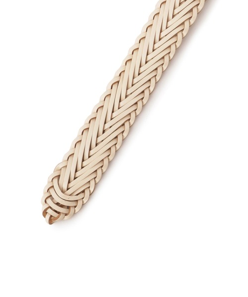 ROPE' PICNIC(ロペピクニック)の「22mmボンデッドレザーファイバーメッシュベルト(ベルト・レディース・ブラック/ブラウン/キナリ・FREE)」の12枚目の写真