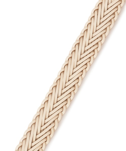ROPE' PICNIC(ロペピクニック)の「22mmボンデッドレザーファイバーメッシュベルト(ベルト・レディース・ブラック/ブラウン/キナリ・FREE)」の13枚目の写真