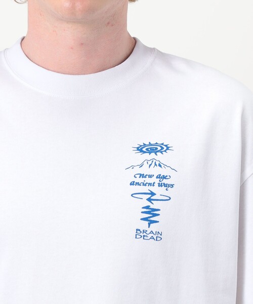BRAIN DEAD(ブレインデット)の「BRAIN DEAD ANCIENT WAYS プリントTシャツ(Tシャツ/カットソー・メンズ・ホワイト系その他・L/M)」の6枚目の写真