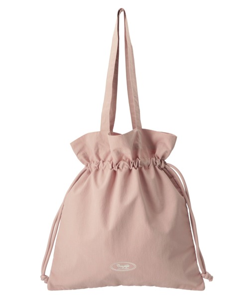DAYLIFE(デイライフ)の「【DAYLIFE/デイライフ】 DRAWSTRING TOTE(トートバッグ・レディース・ピンク/ベージュ/ブラック/パープル・FREE)」の17枚目の写真