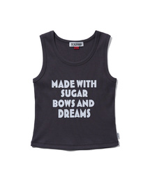 YOUHEE（ユヒ）の「[3COLORS] TYPOGRAPHIC SLEEVELESS（Tシャツ/カットソー）」