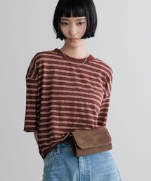 LOWRYS FARM | シアーボーダープルオーバーSS 710310(Tシャツ/カットソー)