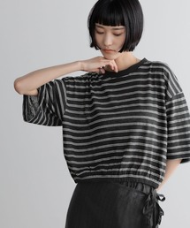 LOWRYS FARM | シアーボーダープルオーバーＳＳ　710310(Tシャツ/カットソー)