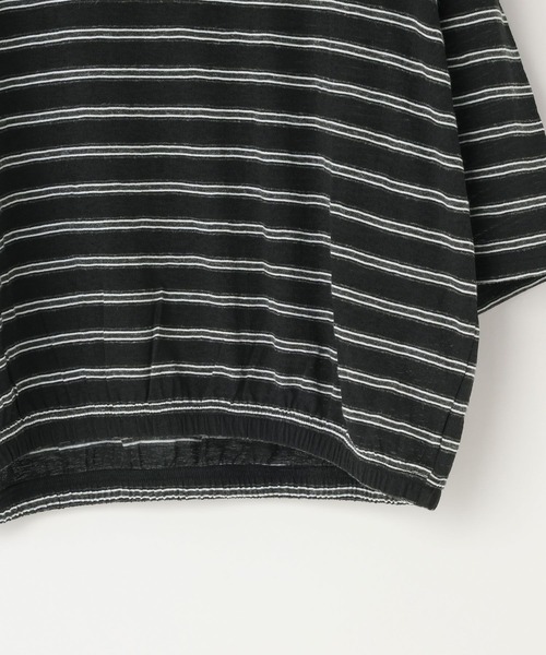 LOWRYS FARM(ローリーズファーム)の「シアーボーダープルオーバーSS 710310(Tシャツ/カットソー・レディース・ブラウン/ホワイト/ブラック・FREE)」の18枚目の写真