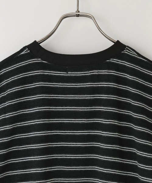 LOWRYS FARM(ローリーズファーム)の「シアーボーダープルオーバーSS 710310(Tシャツ/カットソー・レディース・ブラウン/ホワイト/ブラック・FREE)」の19枚目の写真