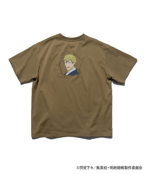 ZOZOSPOT(ゾゾスポット)の「TVアニメ『呪術廻戦』「死滅回游」 × ZOZOTOWN ロゴステッチTシャツ(Tシャツ/カットソー・レディース・レッド/ブルー/ライトベージュ/ブラック/カーキ・S/M/L/XL)」の3枚目の写真
