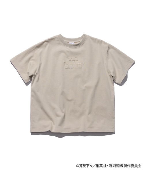 ZOZOSPOT(ゾゾスポット)の「TVアニメ『呪術廻戦』「死滅回游」 × ZOZOTOWN ロゴステッチTシャツ(Tシャツ/カットソー・レディース・レッド/ブルー/ライトベージュ/ブラック/カーキ・S/M/L/XL)」の17枚目の写真