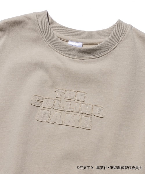 ZOZOSPOT(ゾゾスポット)の「TVアニメ『呪術廻戦』「死滅回游」 × ZOZOTOWN ロゴステッチTシャツ(Tシャツ/カットソー・レディース・レッド/ブルー/ライトベージュ/ブラック/カーキ・S/M/L/XL)」の18枚目の写真