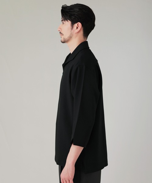 LIL VENDARS(リルヴェンダース)の「Buyer's Select/接触冷感パナマ 7分袖カブリシャツ(シャツ/ブラウス・メンズ・ピンク/ベージュ/ブラック/ホワイト・M/LL/L)」の19枚目の写真