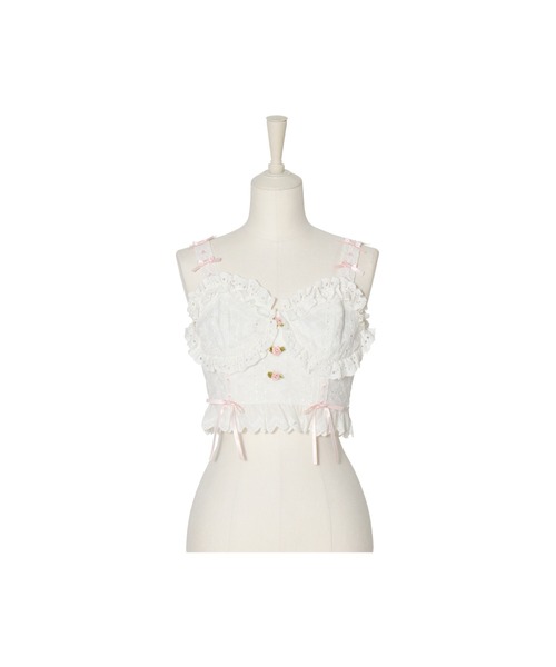lacy rose corset tops（キャミソール）｜Fiorforte（フィオルフォルテ 