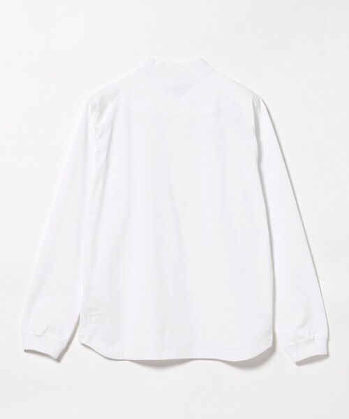 BEAMS GOLF(ビームスゴルフ)の「〈MEN〉B.G.THREE / ALL-TIME ストレッチ ショルダーパッチ モックネック プルオーバー(LV.1)(Tシャツ/カットソー・メンズ・ブラック/ホワイト/ネイビー・LARGE/MEDIUM/SMALL/X-LARGE)」の12枚目の写真