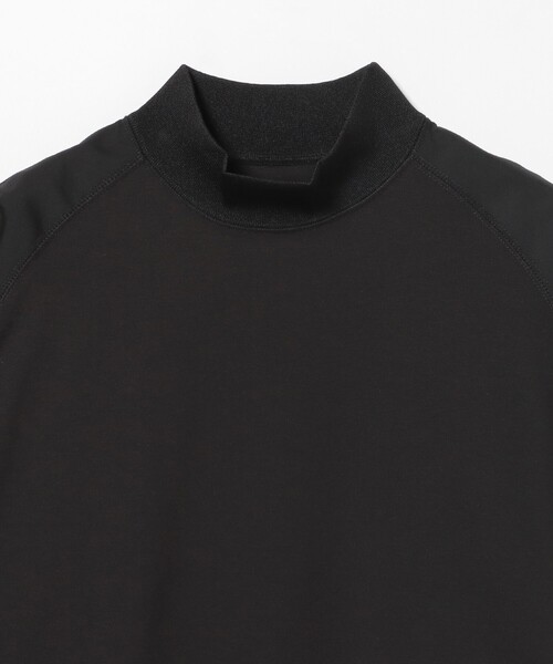 BEAMS GOLF(ビームスゴルフ)の「〈MEN〉B.G.THREE / ALL-TIME ストレッチ ショルダーパッチ モックネック プルオーバー(LV.1)(Tシャツ/カットソー・メンズ・ブラック/ホワイト/ネイビー・LARGE/MEDIUM/SMALL/X-LARGE)」の15枚目の写真