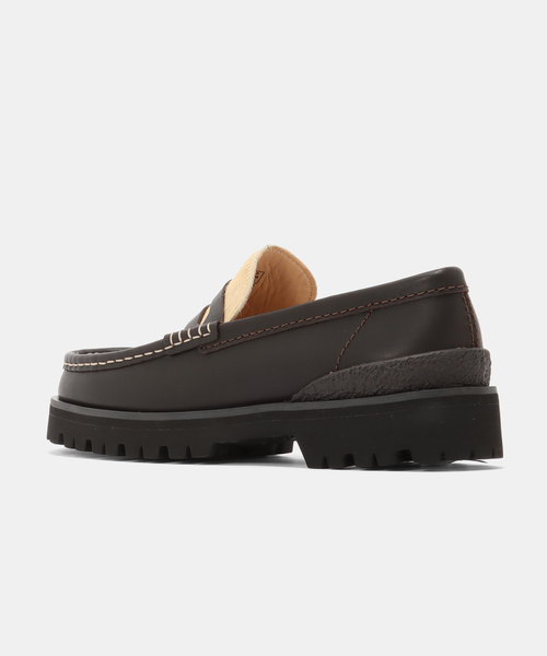 Clarks(クラークス)の「Clarks Yukoner Penny 26185708(ローファー・メンズ・チョコ・75/85/80/70)」の3枚目の写真