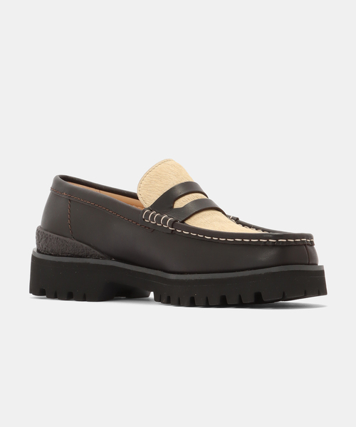 Clarks(クラークス)の「Clarks Yukoner Penny 26185708(ローファー・メンズ・チョコ・75/85/80/70)」の7枚目の写真