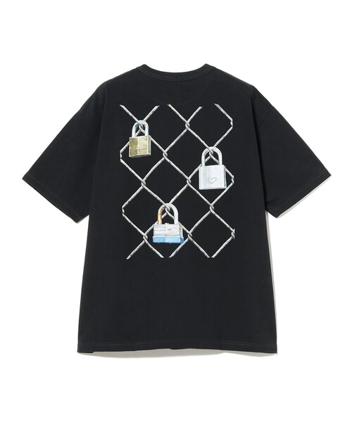 BEAMS T(ビームスティー)の「AKIVA LISTMAN / T-shirt②(Tシャツ/カットソー・メンズ・ブラック・XL/L/S/M)」の1枚目の写真