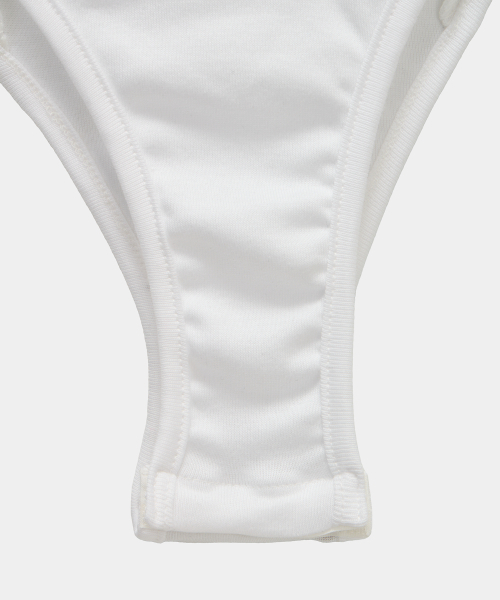 ETRE AU SOMMET(エトレオソメ)の「Bust Line Lace Bodysuit (White)(Tシャツ/カットソー・レディース・ホワイト・FREE)」の5枚目の写真