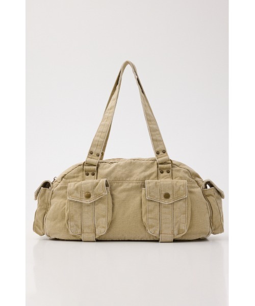 SLY(�X���C)��CAMO BOSTON BAG �J���{�X�g���o�b�O �t�� �ĕ�(�{�X�g���o�b�O)