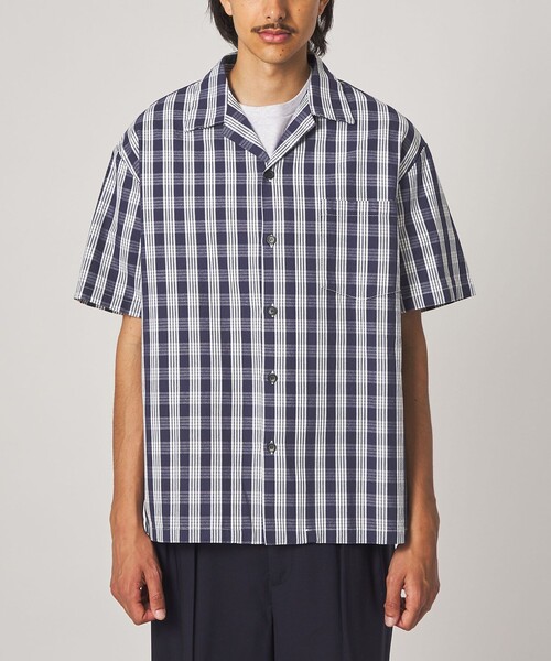 TWO PALMS(トゥーパームス)の「<TWO PALMS × Steven Alan> PALMS PALAKA SSH/シャツ(シャツ/ブラウス・メンズ・ライトグレー/ネイビー・M/L)」の6枚目の写真