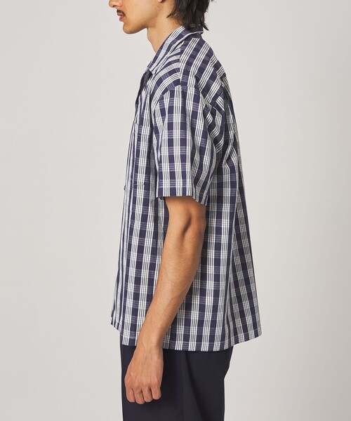 TWO PALMS(トゥーパームス)の「<TWO PALMS × Steven Alan> PALMS PALAKA SSH/シャツ(シャツ/ブラウス・メンズ・ライトグレー/ネイビー・M/L)」の7枚目の写真