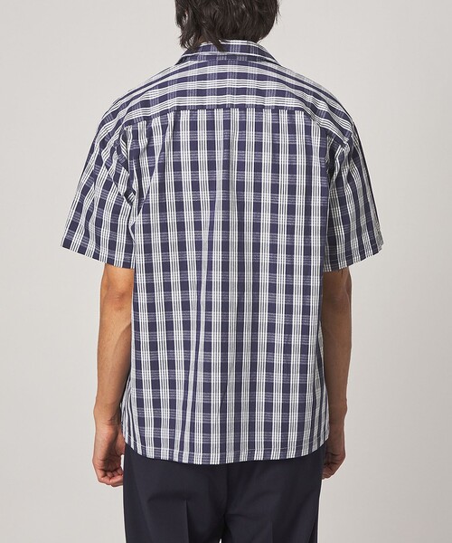 TWO PALMS(トゥーパームス)の「<TWO PALMS × Steven Alan> PALMS PALAKA SSH/シャツ(シャツ/ブラウス・メンズ・ライトグレー/ネイビー・M/L)」の8枚目の写真