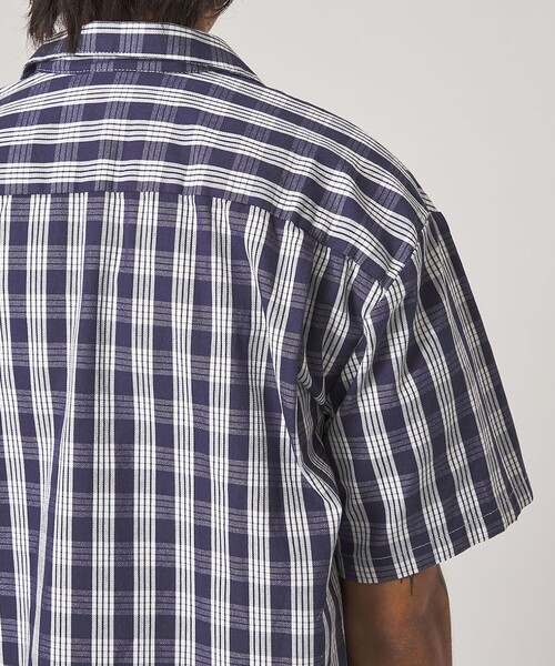 TWO PALMS(トゥーパームス)の「<TWO PALMS × Steven Alan> PALMS PALAKA SSH/シャツ(シャツ/ブラウス・メンズ・ライトグレー/ネイビー・M/L)」の11枚目の写真