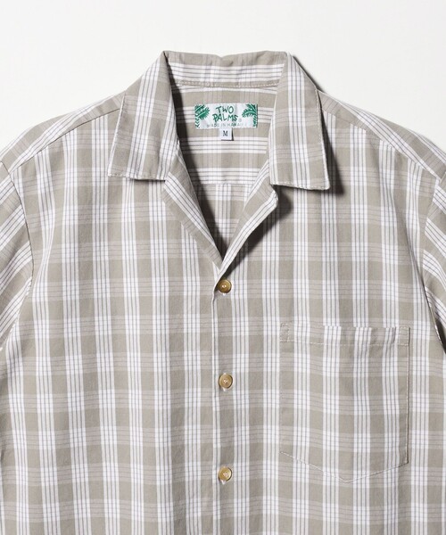 TWO PALMS(トゥーパームス)の「<TWO PALMS × Steven Alan> PALMS PALAKA SSH/シャツ(シャツ/ブラウス・メンズ・ライトグレー/ネイビー・M/L)」の21枚目の写真