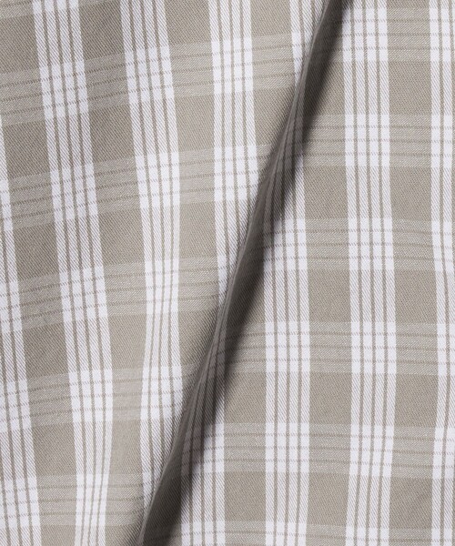 TWO PALMS(トゥーパームス)の「<TWO PALMS × Steven Alan> PALMS PALAKA SSH/シャツ(シャツ/ブラウス・メンズ・ライトグレー/ネイビー・M/L)」の3枚目の写真