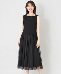 TO BE CHIC | BOB＆PINK シャドウエアチュールアクセントワンピース(ワンピース)