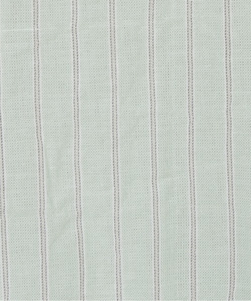 HELIOPOLE（エリオポール）の「STRIPE BAND COLLER SHIRT（シャツ/ブラウス・レディース・ホワイト/グリーン系・38）」の12枚目の写真