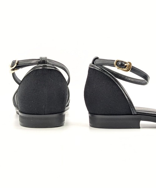 HIPS(ヒップス)の「パイピングコンビサンダル(サンダル・レディース・ベージュ系その他/ブラック・22.5cm/23cm/23.5cm/24cm/24.5cm)」の8枚目の写真