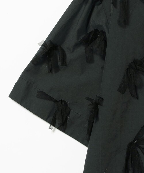 Sister Jane(シスタージェーン)の「sister jane / Nilsson Trimmed Boxy Shirt(シャツ/ブラウス・レディース・ブラック・XX-SMALL)」の4枚目の写真