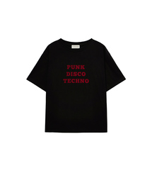 ROLLINGSTUDIOS（ローリングスタジオ）の「PUNK DISCO TECHNO T-SHIRT BLACK（Tシャツ/カットソー）」