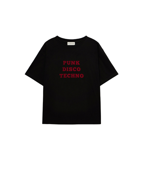 ROLLINGSTUDIOS(ローリングスタジオ)の「PUNK DISCO TECHNO T-SHIRT BLACK(Tシャツ/カットソー・メンズ・その他・LARGE/X-LARGE/MEDIUM)」の1枚目の写真