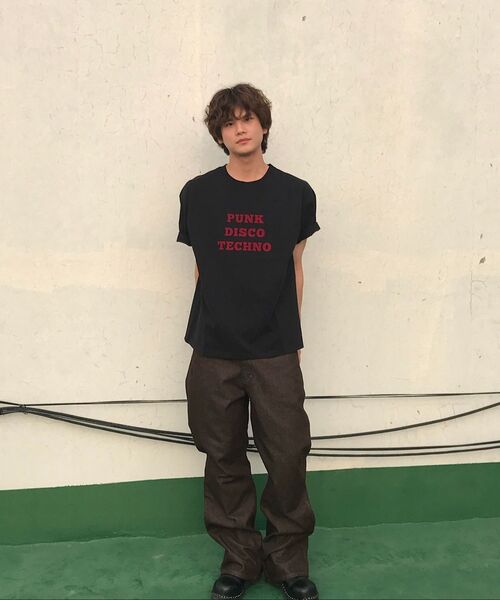 ROLLINGSTUDIOS(ローリングスタジオ)の「PUNK DISCO TECHNO T-SHIRT BLACK(Tシャツ/カットソー・メンズ・その他・LARGE/X-LARGE/MEDIUM)」の3枚目の写真