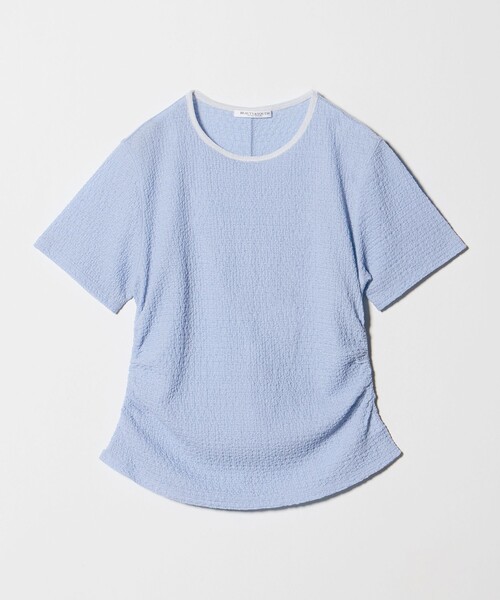 BEAUTY&YOUTH UNITED ARROWS(ビューティーアンドユースユナイテッドアローズ)の「ベロア パイピング ギャザー カットソー(Tシャツ/カットソー・レディース・ホワイト/ブラック/ライトブルー・FREE)」の16枚目の写真
